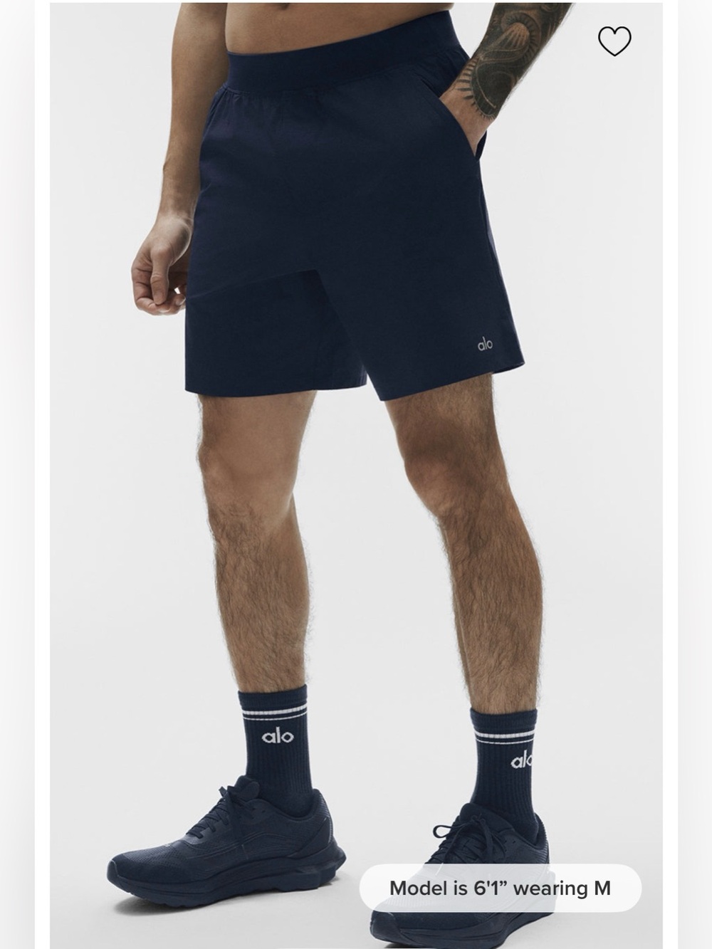NWT Alo Repetition Short